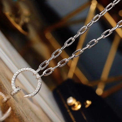 [Stellar Jewelry]JUSTE NECKLACE FULL DIAMONDS