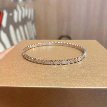 [Stellar Jewelry]BEE LOVE SILVER DIAMOND BRACELET