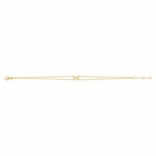[Stellar Jewelry]JEUX BRACELET GOLD DIAMOND