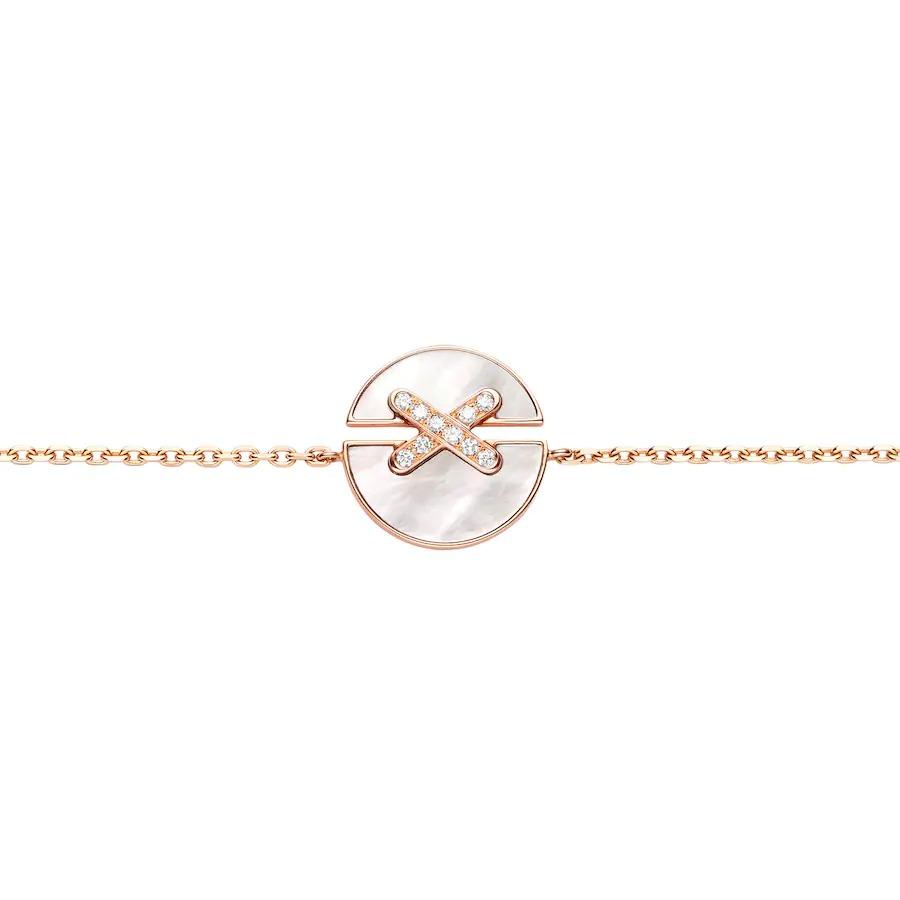 [Stellar Jewelry]JEUX DE BRACELET MOP PINK GOLD DIAMONDS