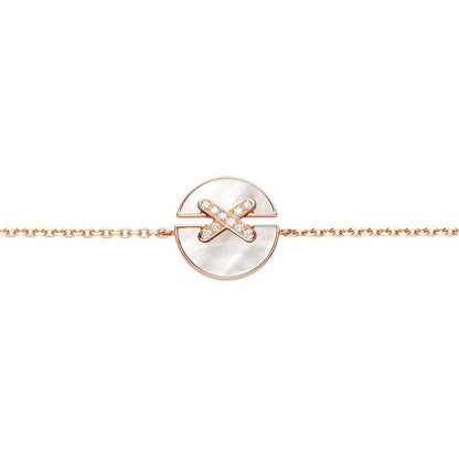 [Stellar Jewelry]JEUX DE BRACELET MOP PINK GOLD DIAMONDS