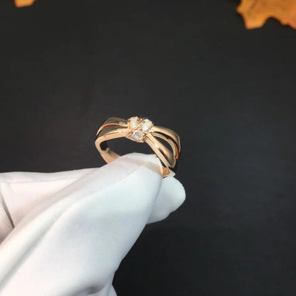[Stellar Jewelry]LIENS RING PINK GOLD DIAMOND