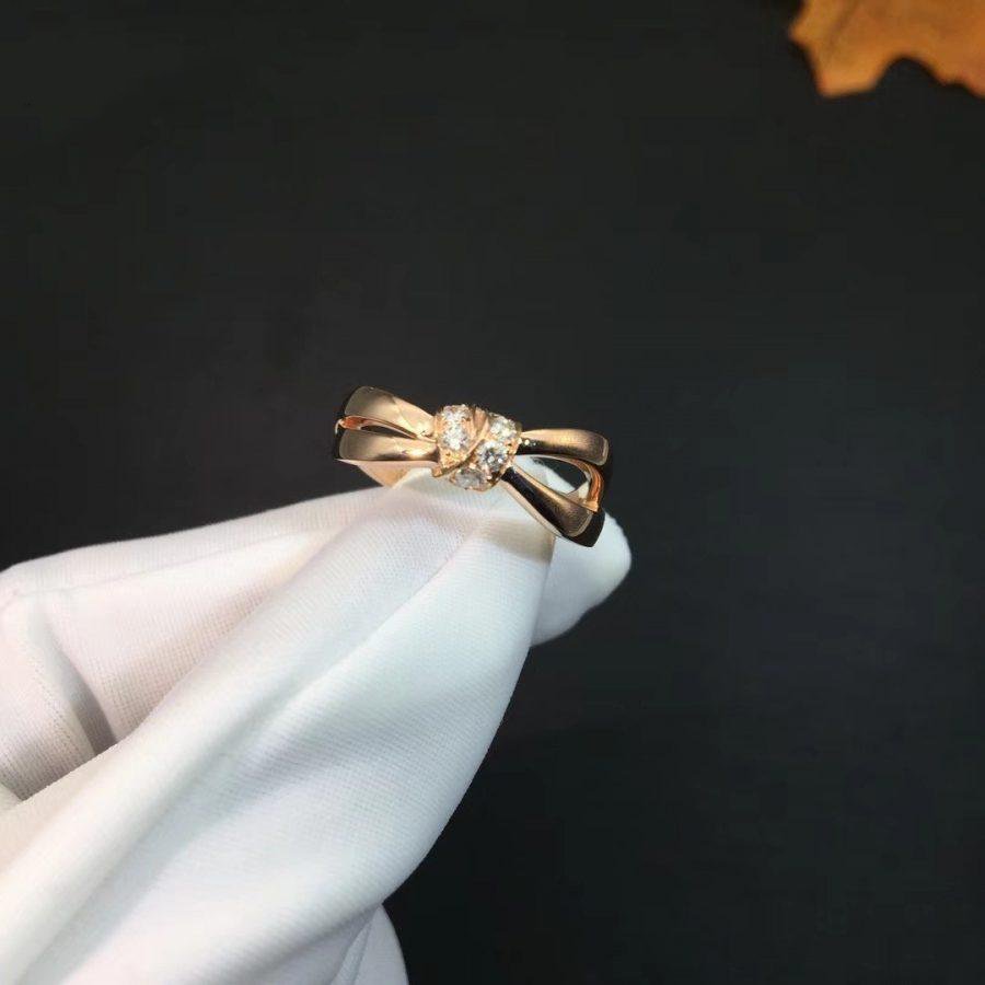 [Stellar Jewelry]LIENS RING PINK GOLD DIAMOND