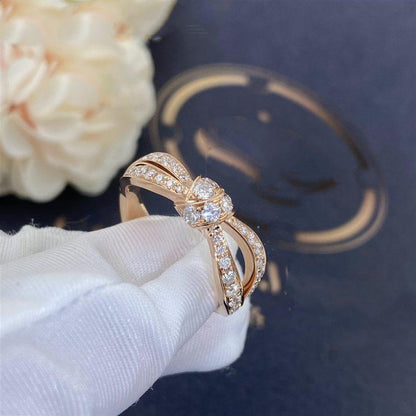 [Stellar Jewelry]LIENS PINK GOLD DIAMOND RING