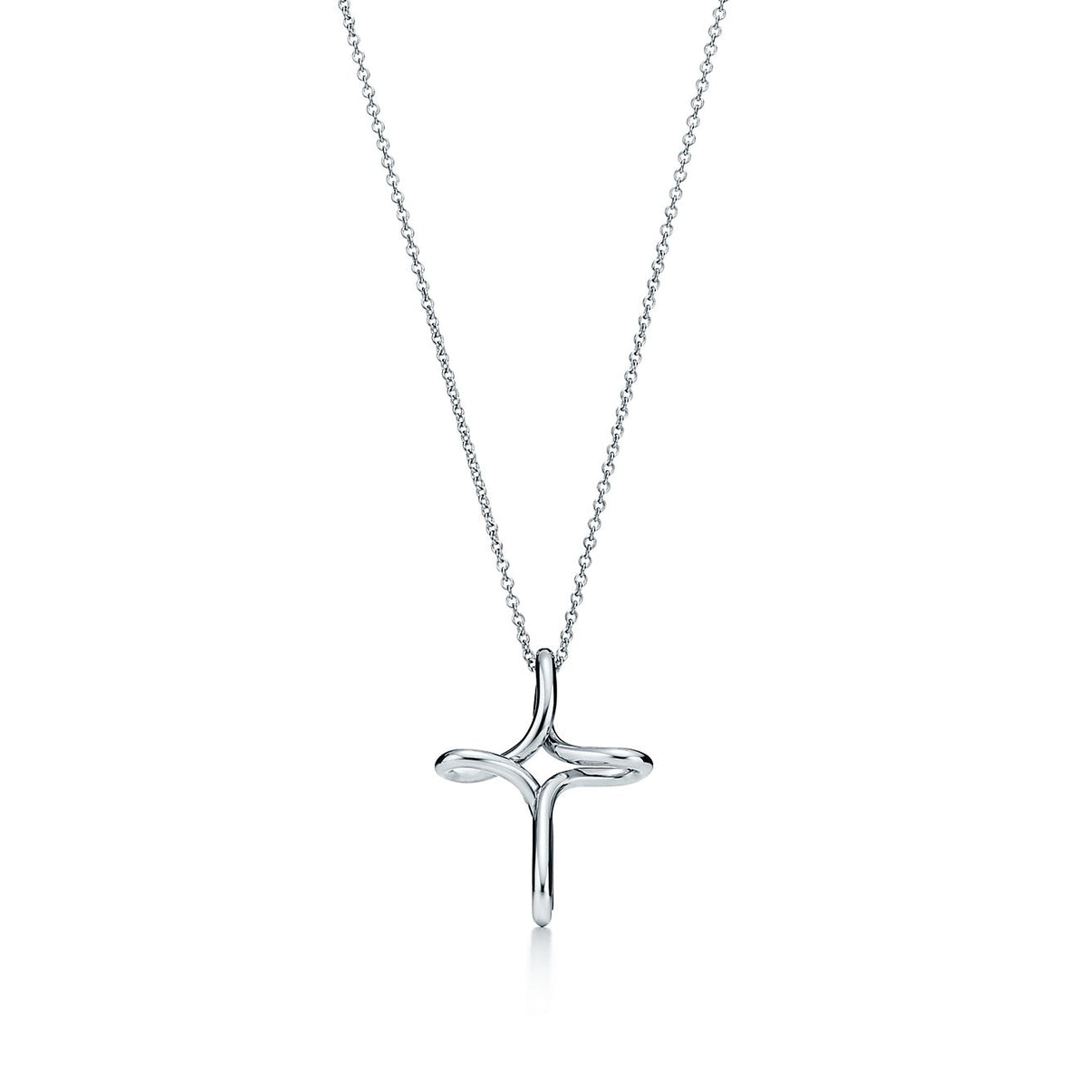[Stellar jewels]CROSS NECKLACE STERLING SILVER MATERIAL