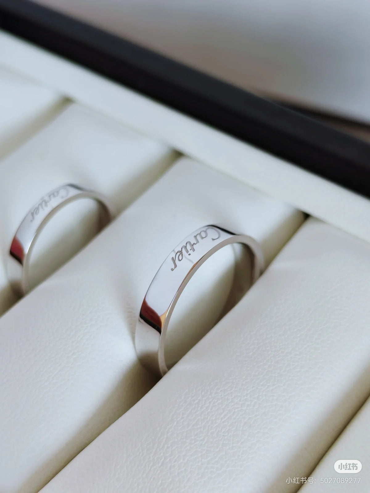 [Stellar Jewelry]Silver-Tone Signature Ring Without Diamonds