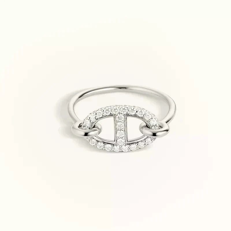[Stellar Jewelry]RONDE SMALL SILVER DIAMOND RING