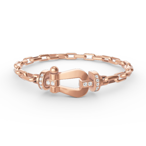 [Stellar Jewelry]FORCE LARGE HORSESHOE CLASP  METAL BRACELET
