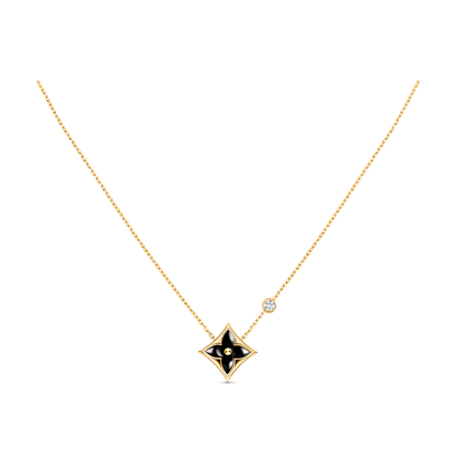 [Stellar Jewelry]STAR BLACK MOP NECKLACE