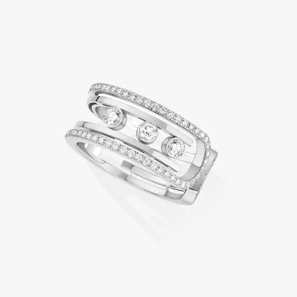 [Stellar Jewelry]Move 10th Diamond Ring in Gold