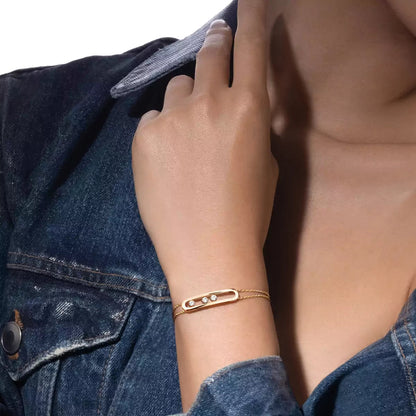 [Stellar Jewelry]Lucky Eye Diamond Bracelet