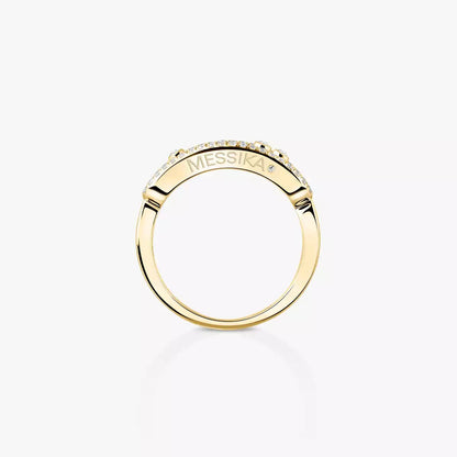 [Stellar Jewelry] Baby Move Gold Diamond Pave_ Ring