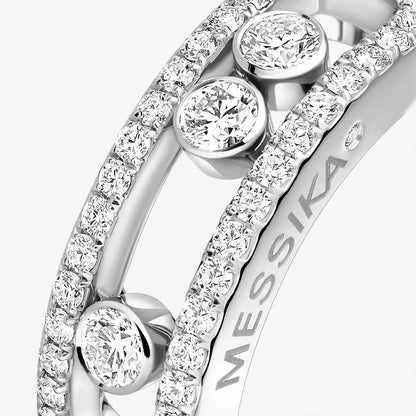 [Stellar Jewelry] Move Gold Diamond Pave_ Ring
