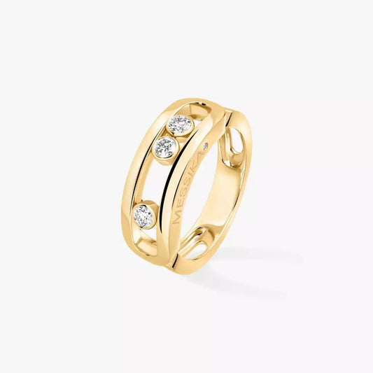 [Stellar Jewelry] MoveGold Diamond Ring