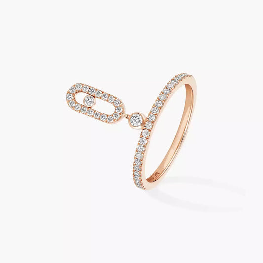 [Stellar Jewelry]Move Uno Diamond Ring