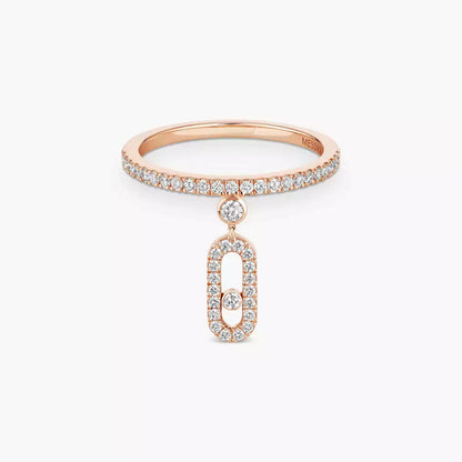 [Stellar Jewelry]Move Uno Diamond Ring