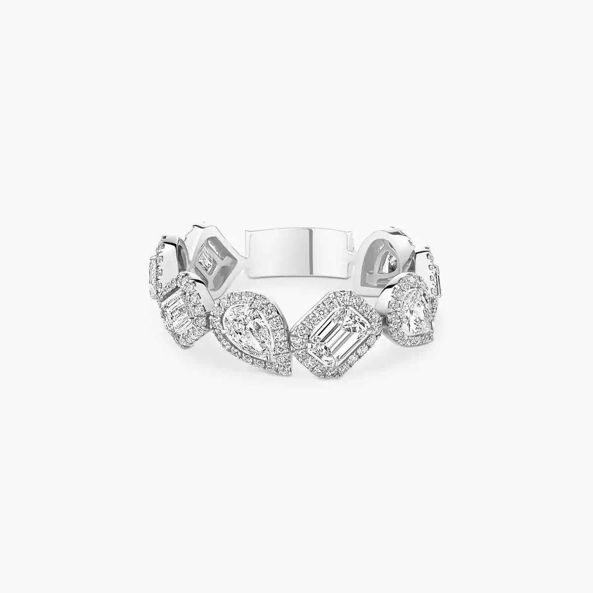 [Stellar Jewelry]Diamond Wedding Ring My Twin