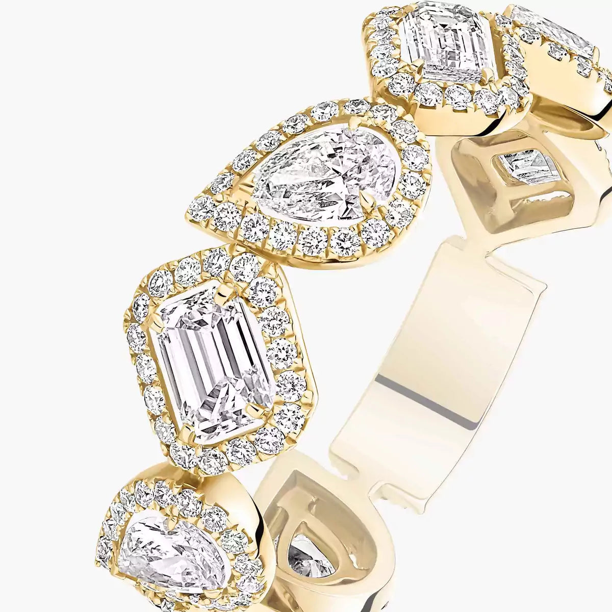 [Stellar Jewelry]Diamond Wedding Ring My Twin