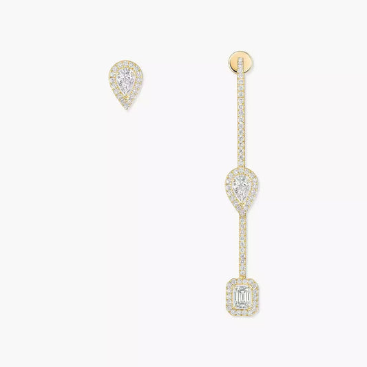 [Stellar Jewelry]Diamond Drop Earrings My Twin