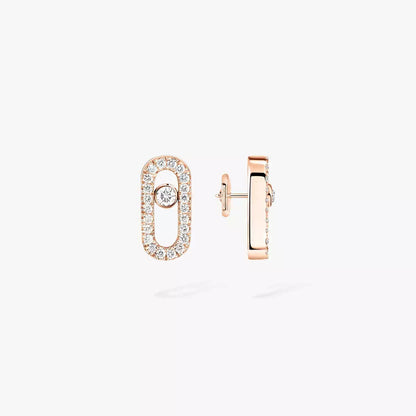 [Stellar Jewelry]Move Uno Diamond Earrings