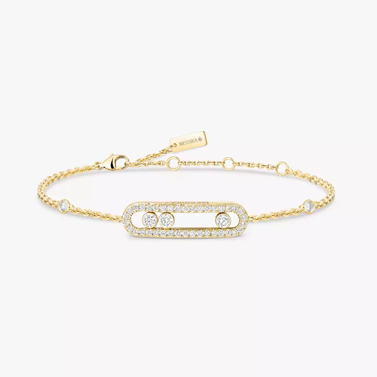 [Stellar Jewelry]Pavé Baby Move Diamond Bracelet