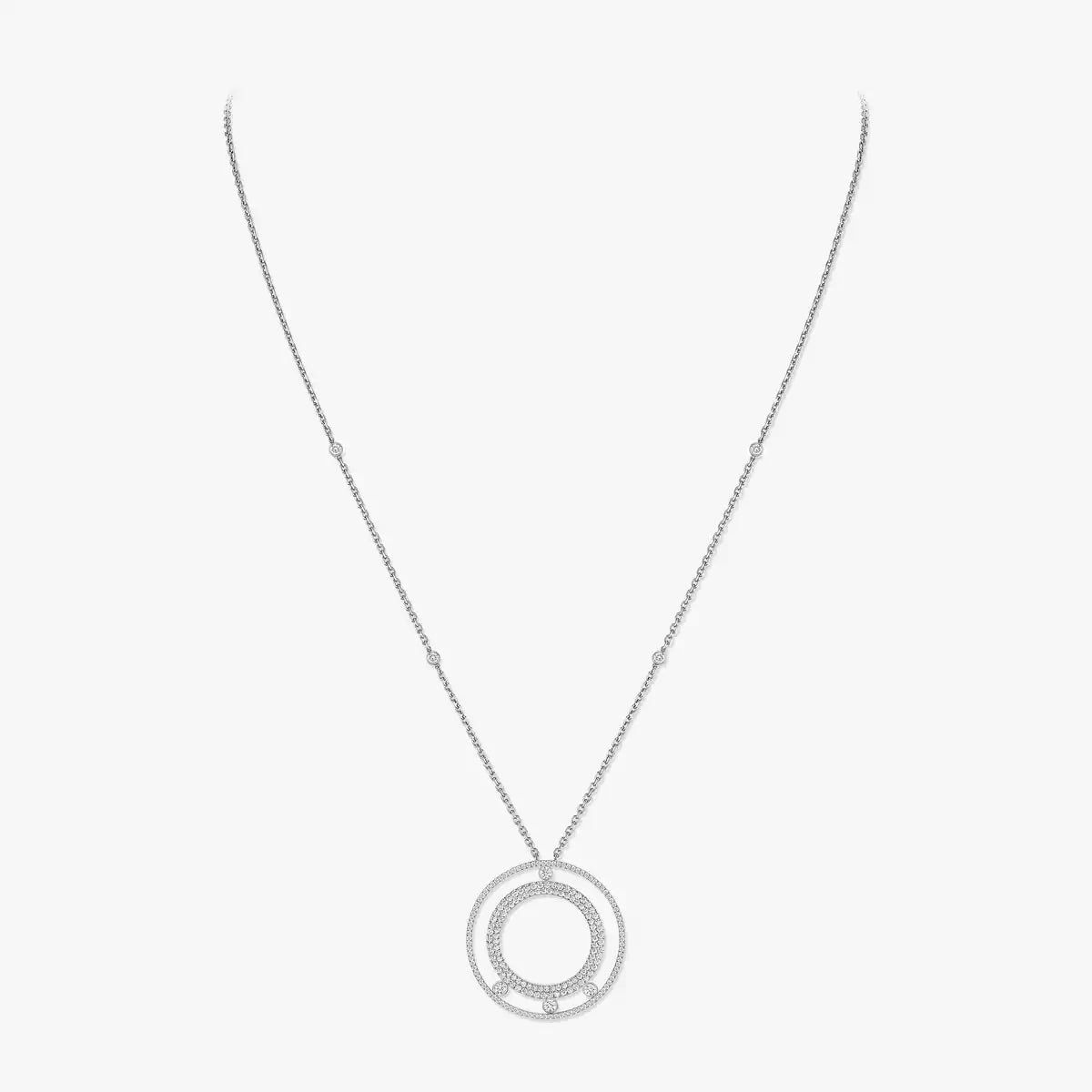 [Stellar Jewelry]Move Romane Long Pave_-Set Diamond Necklace