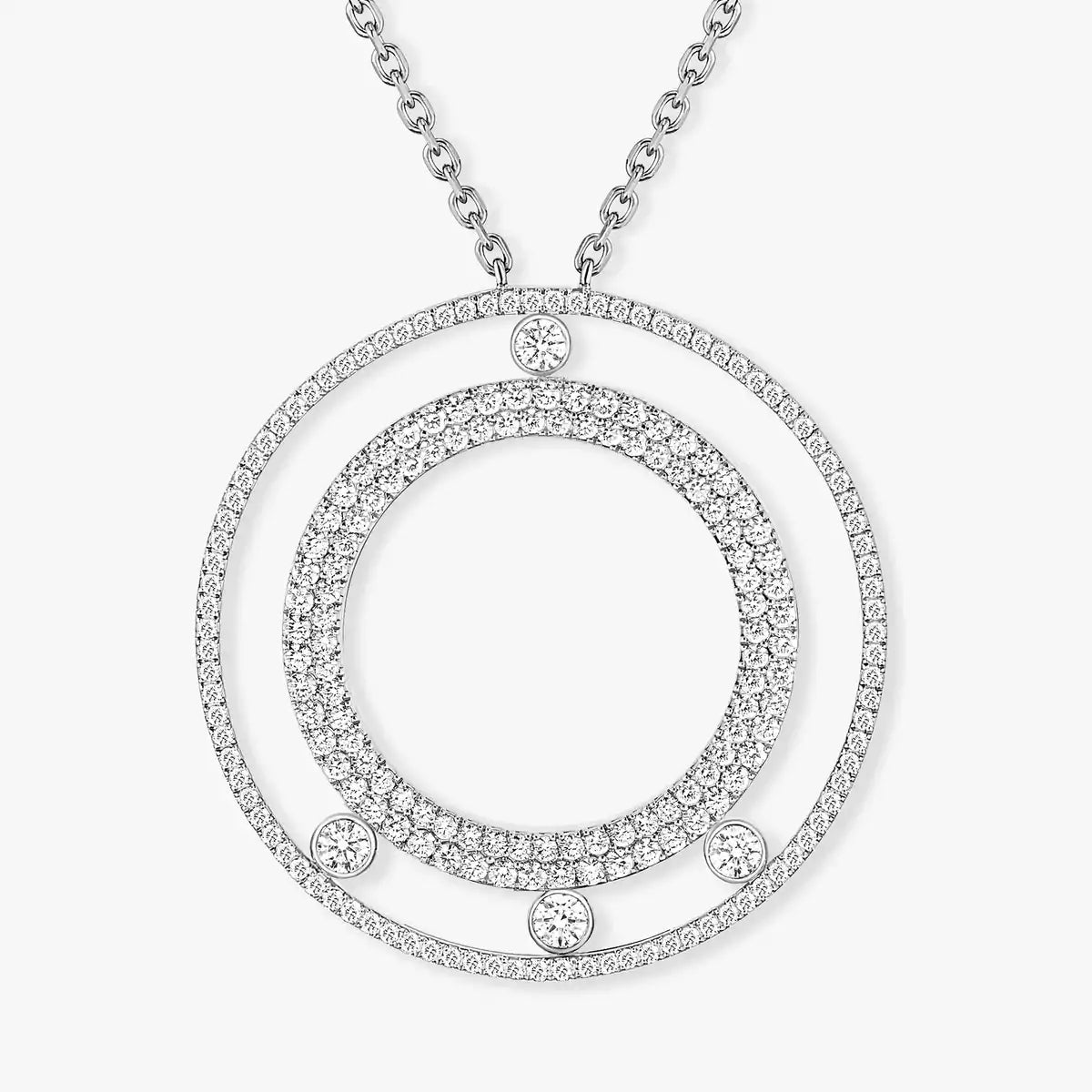 [Stellar Jewelry]Move Romane Long Pave_-Set Diamond Necklace