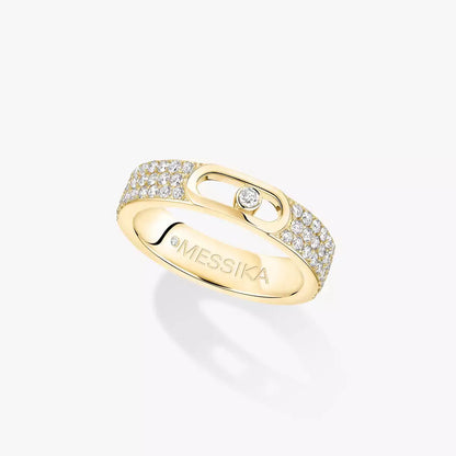 [Stellar Jewelry]Move Joaillerie Pave_ Diamond Wedding Ring