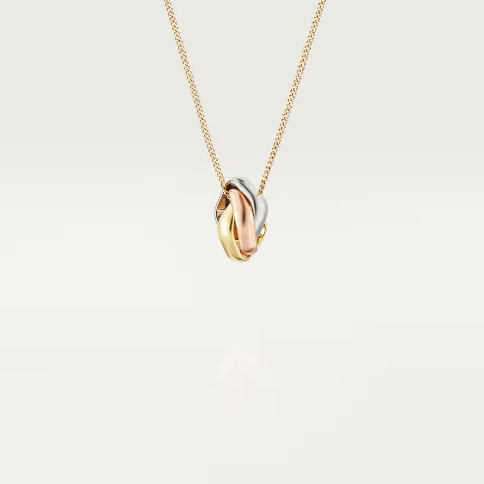 [Stellar Jewelry]TRINITY CUSHION NECKLACE COLLECTION