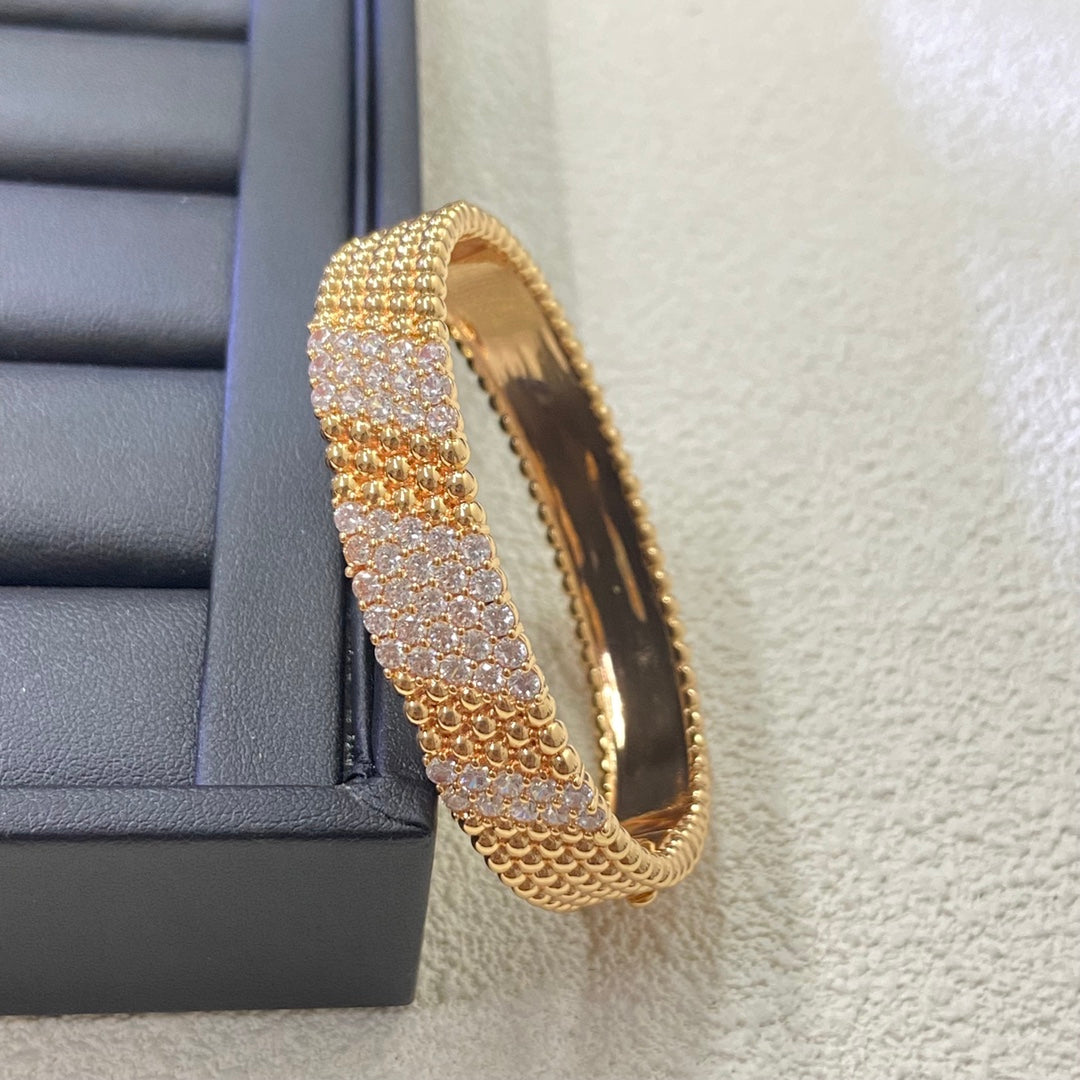 [Stellar Jewelry]  FIVE-ROW DIAMOND BRACELET