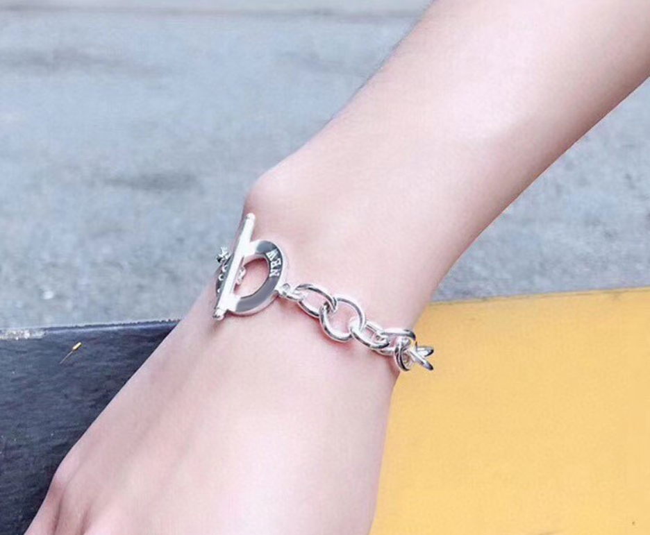 [Stellar jewels]TOGGLE TAG BRACELET SILVER