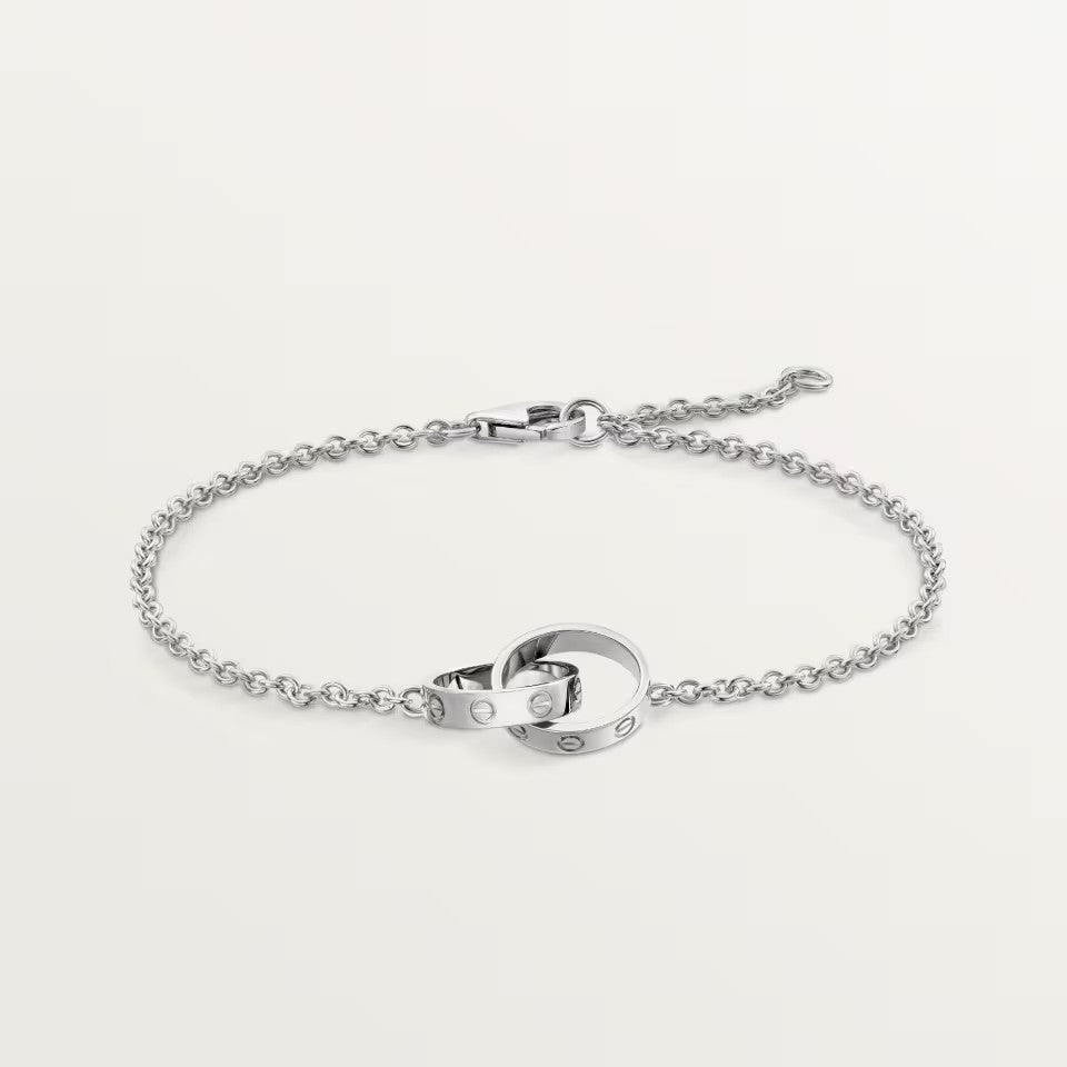 [Stellar Jewelry]LOVE BRACELET DOUBLE RING