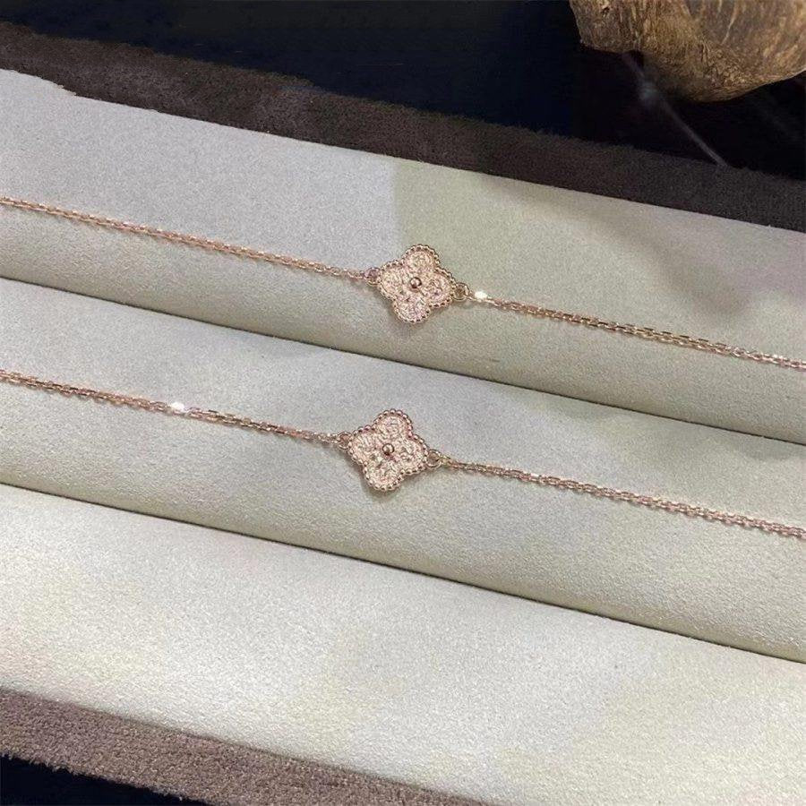 [Stellar Jewelry]CLOVER SINGLE FLOWER BRACELET