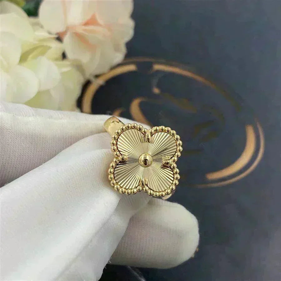 [Stellar Jewelry]CLOVER GOLD RING