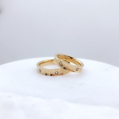 [Stellar jewels]DOUBLE DIAMOND RING