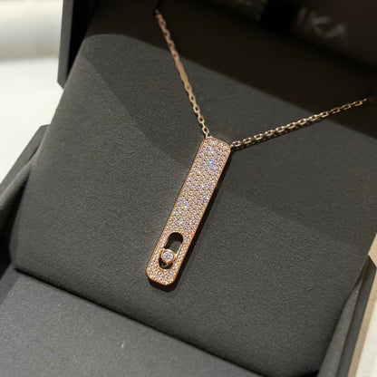 [Stellar Jewelry]MY FIRST DIAMOND PAVED NECKLACE