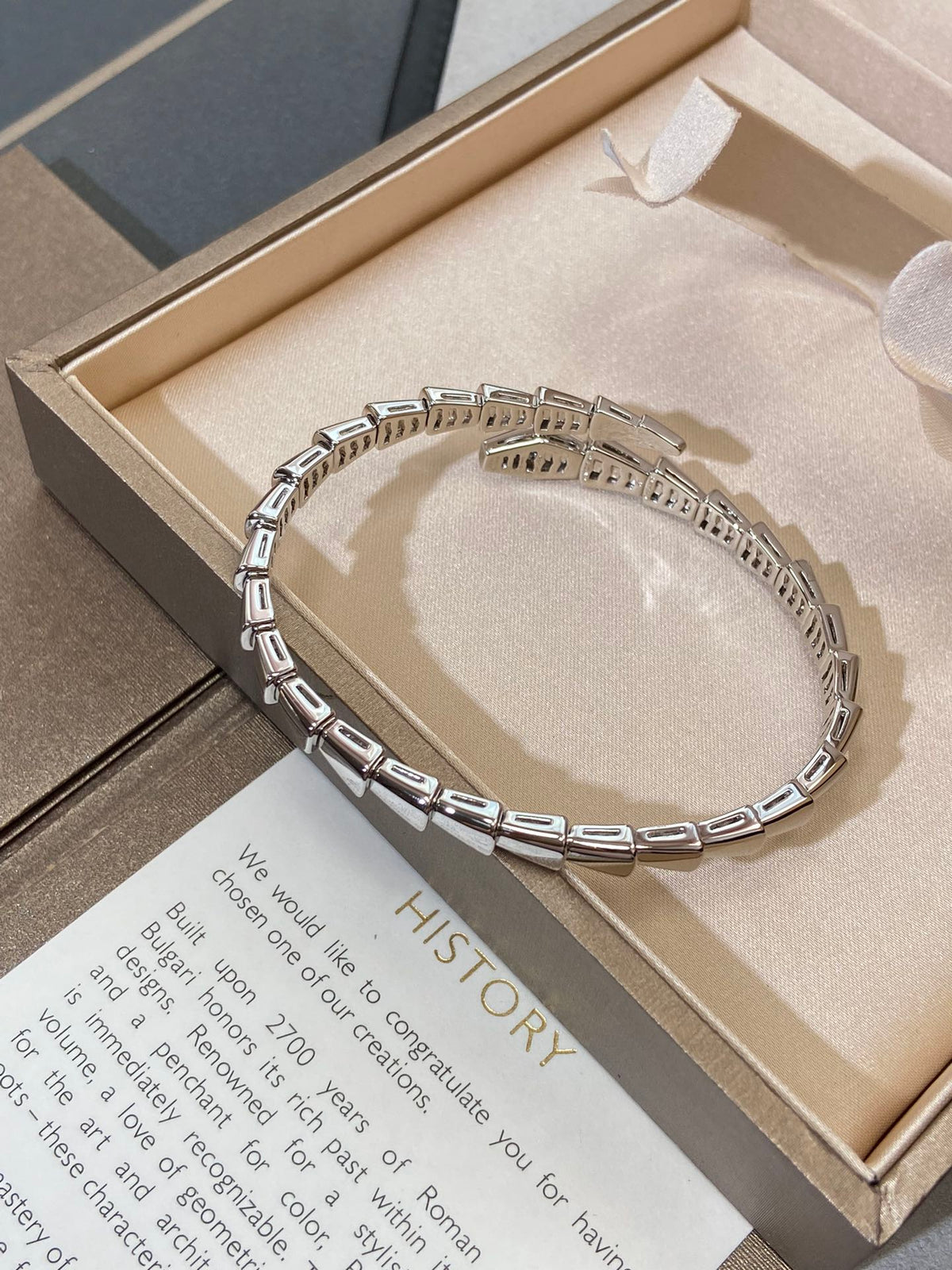 [Stellar Jewelry]SERPENTI VIPER SILVER BRACELET