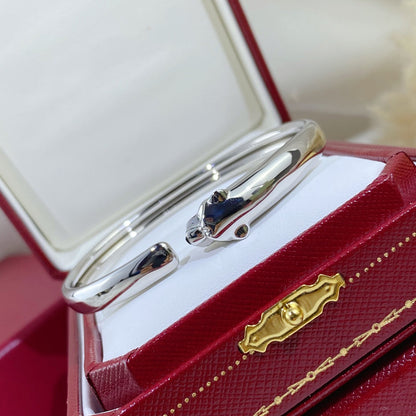 [Stellar Jewelry]PANTHERE SILVER OPEN BRACELET