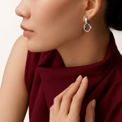 [Stellar Jewelry]LOVE 3.3MM DANGLE EARRINGS